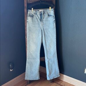 Light Blue Flare Women's Jeans